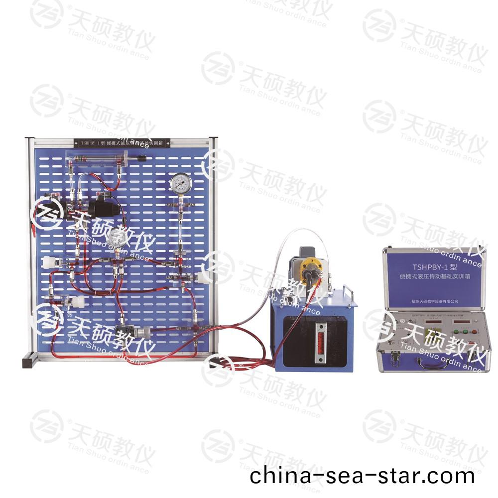 TSHPBY-1型 便攜式液壓傳(chuan)動基礎實訓箱