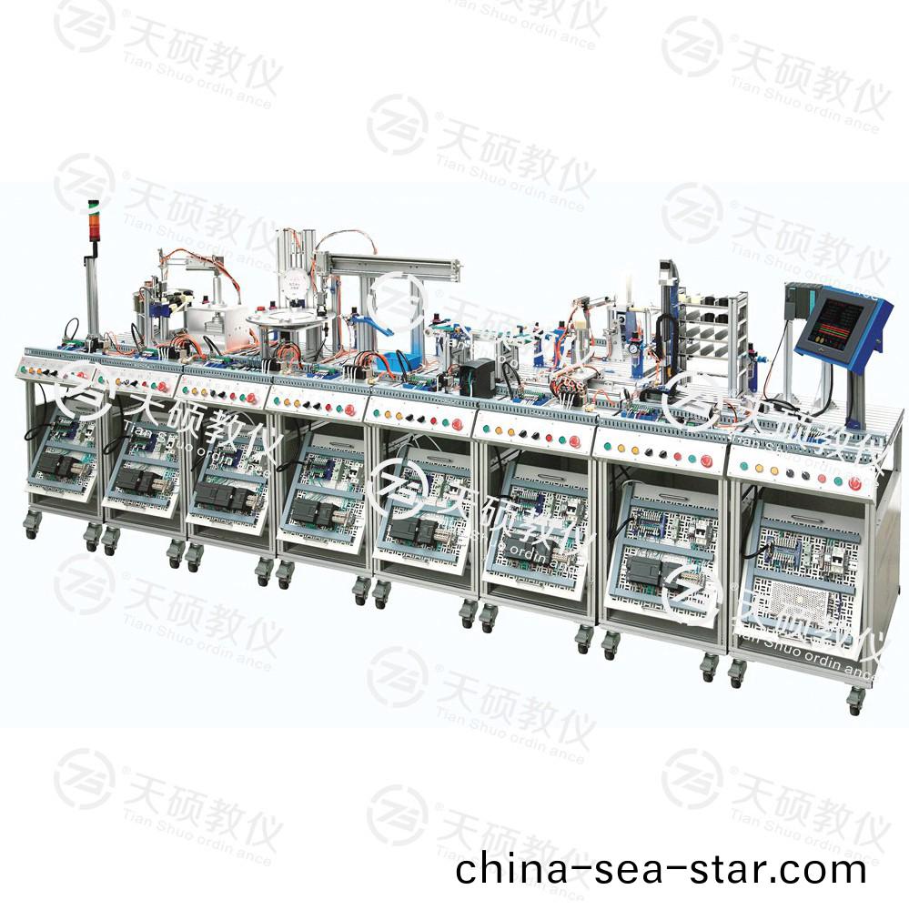 TSEMRX-3型 MES網絡型糢塊式柔性自動化生産(chan)線實訓係統（八(ba)站）