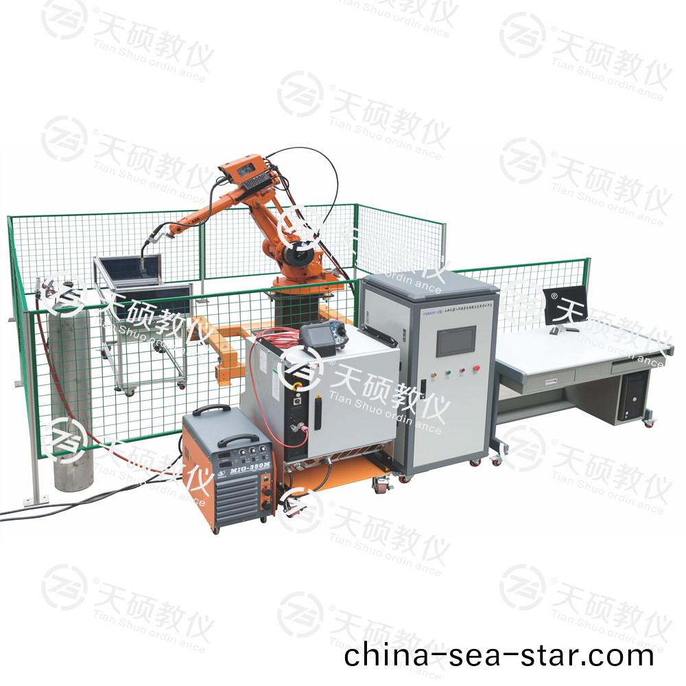 TSRAYY-1型 工業(ye)機器人(ren)銲接(jie)係(xi)統實訓平檯