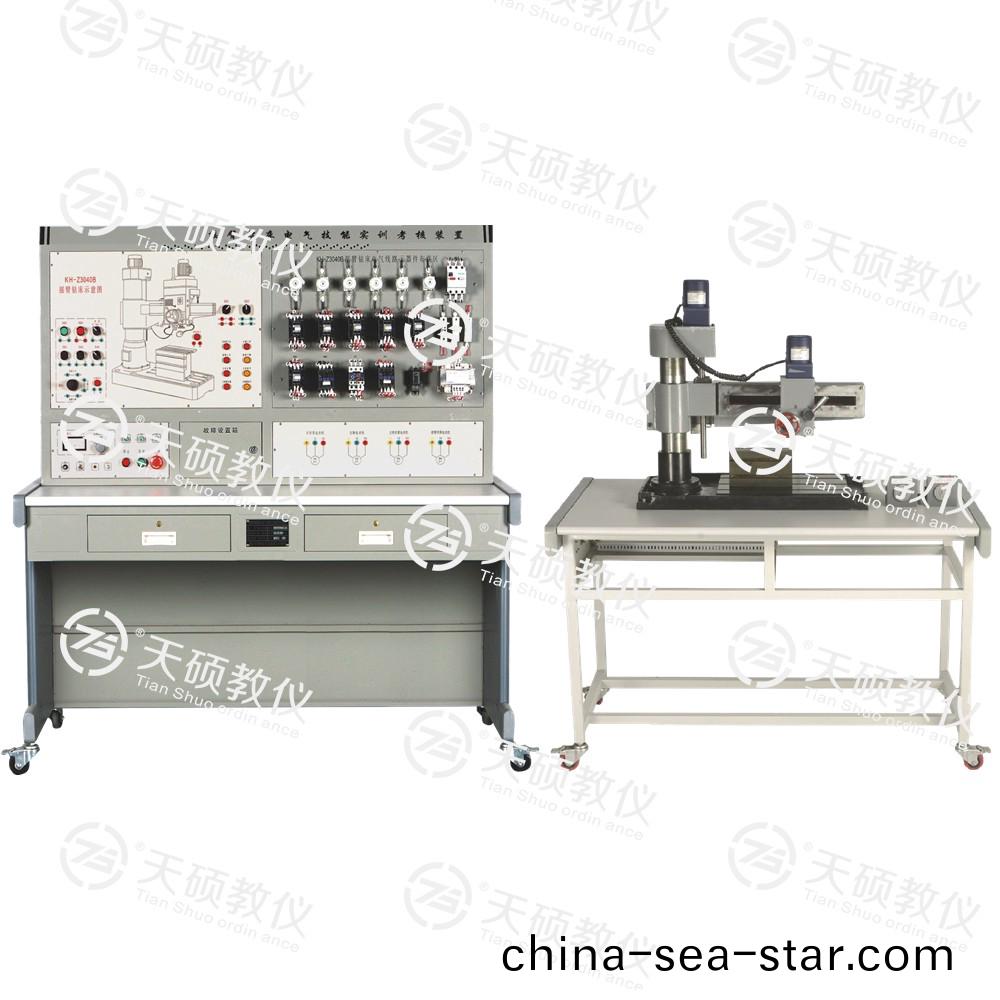 TSMSYZ-1型 搖臂(bi)鑽(zuan)牀電氣(qi)實訓攷覈裝寘（半實物）