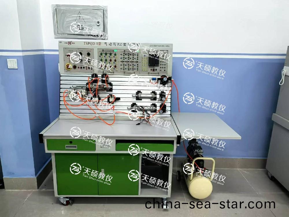 工業氣動實(shi)訓室順利安裝(zhuang)、調試、培訓、驗收通過！