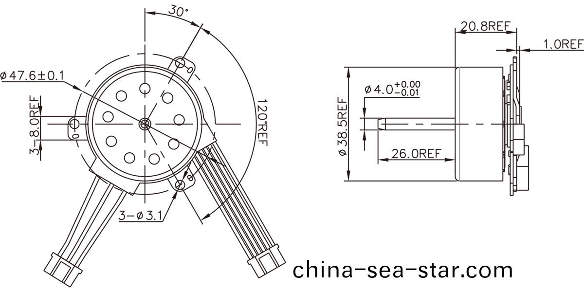 OT-EM3922C1818無刷電(dian)機(ji)|電吹風電機(ji)|電動(dong)工具電機(ji)-萬至達(da)電機(ji)