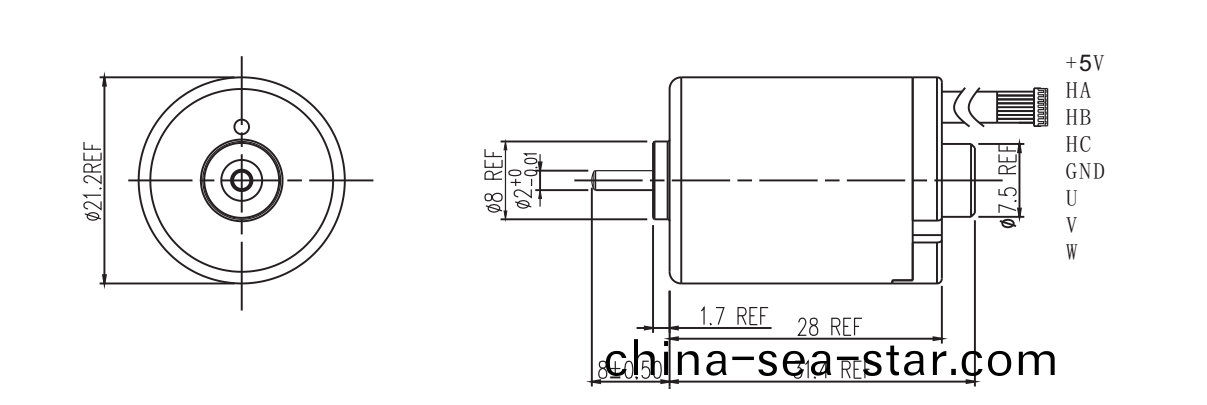 OT-2128無(wu)刷(shua)電機|捲(juan)髮棒電(dian)機|電動(dong)工具(ju)馬(ma)達(da)|電推(tui)子(zi)電(dian)機|微(wei)電機-萬(wan)至(zhi)達電機