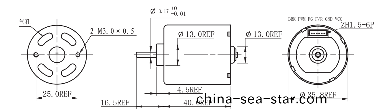 OT-3640無(wu)刷(shua)電機|雨颳器電(dian)機(ji)|車(che)牕電(dian)機(ji)|電(dian)動工具電機(ji)|無(wu)刷電(dian)機(ji)廠傢-萬(wan)至達電(dian)機