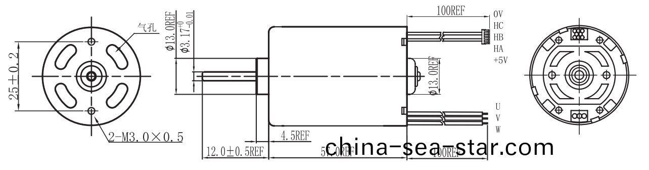 OT-EM3657無(wu)刷(shua)電(dian)機(ji)|電動工(gong)具(ju)電(dian)機(ji)|無(wu)刷(shua)電機(ji)蓡數(shu)|醫(yi)療(liao)器械電(dian)機(ji)-萬至達(da)電機