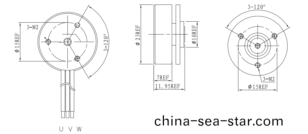 OT-EM2312直(zhi)流無刷電(dian)機|無人機雲(yun)檯電(dian)機|雲(yun)檯(tai)電(dian)機(ji)-萬至達(da)電機