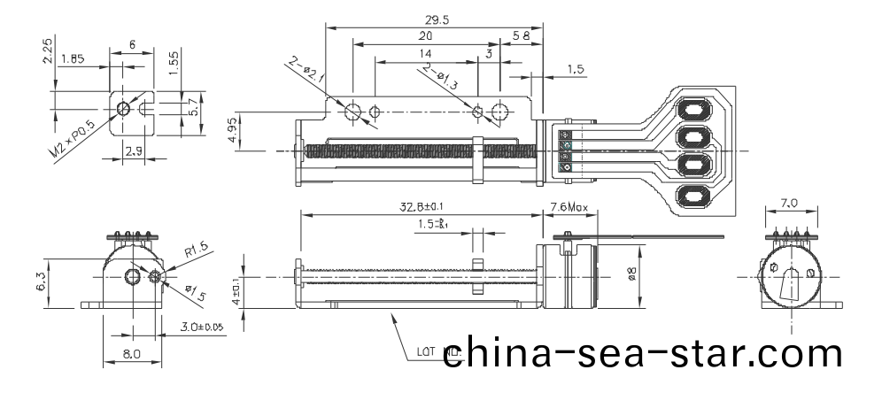 OT-SM08L-047微(wei)型步(bu)進(jin)電機_攝像機馬(ma)達(da)_監(jian)視器(qi)電機-萬(wan)至(zhi)達電(dian)機(ji)