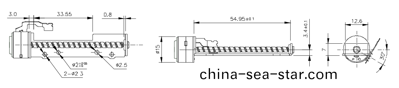 OT-SM15L-013光驅(qu)步進電(dian)機|POS機電機|攝像(xiang)頭電(dian)機|絲(si)桿(gan)步進電機(ji)-萬至達電機(ji)