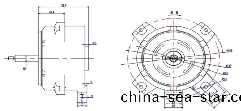 OT-PDK無刷電(dian)機|抽油煙機電(dian)機(ji)|直(zhi)流無刷(shua)電機(ji)-萬至(zhi)達電機