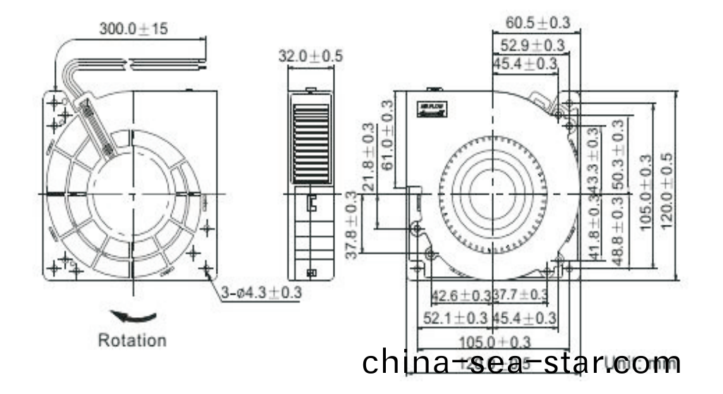 OT-EF12032無刷(shua)電(dian)機(ji)|風(feng)扇電(dian)機|散熱器(qi)電(dian)機-萬至達(da)電(dian)機(ji)