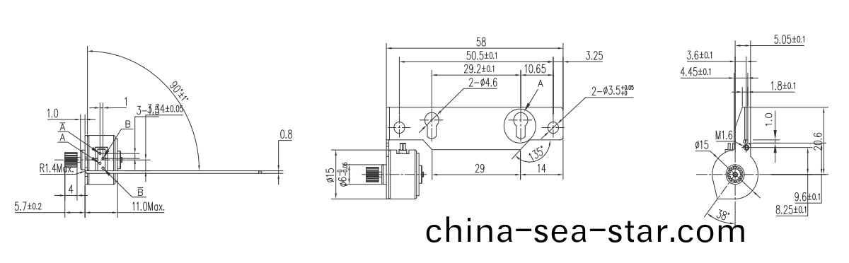 OT-SM15P-307步(bu)進(jin)電機(ji)|打(da)印(yin)機電(dian)機(ji)|微型(xing)步(bu)進(jin)電(dian)機(ji)|步進電機(ji)廠(chang)傢-萬(wan)至達(da)電機