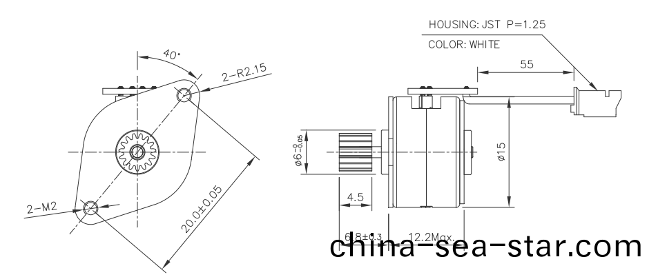 OT-SM15P-304步進電(dian)機(ji)|打印(yin)機電機|復(fu)印(yin)機電(dian)機(ji)|微型(xing)馬達(da)-萬至(zhi)達電機(ji)