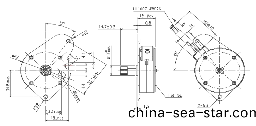 OT-SM42P-456步(bu)進電(dian)機|微型打(da)印(yin)機(ji)電機|相(xiang)片打(da)印(yin)機電(dian)機|醫(yi)療(liao)設(she)備電(dian)機-萬至達電(dian)機(ji)