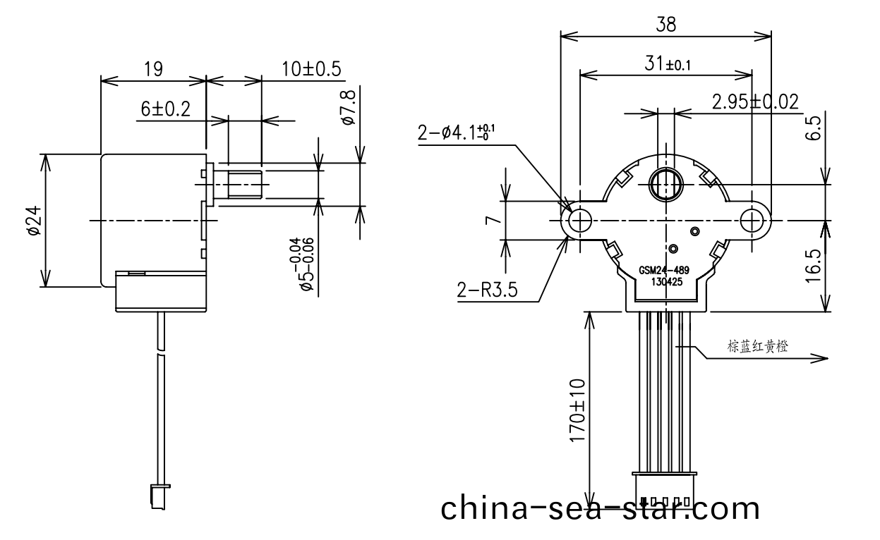 OT-GSM24-489步(bu)進(jin)電(dian)機|監控攝像(xiang)頭(tou)電(dian)機(ji)|空調(diao)執(zhi)行(xing)器電機(ji)|空調電(dian)機(ji)-萬(wan)至(zhi)達電機