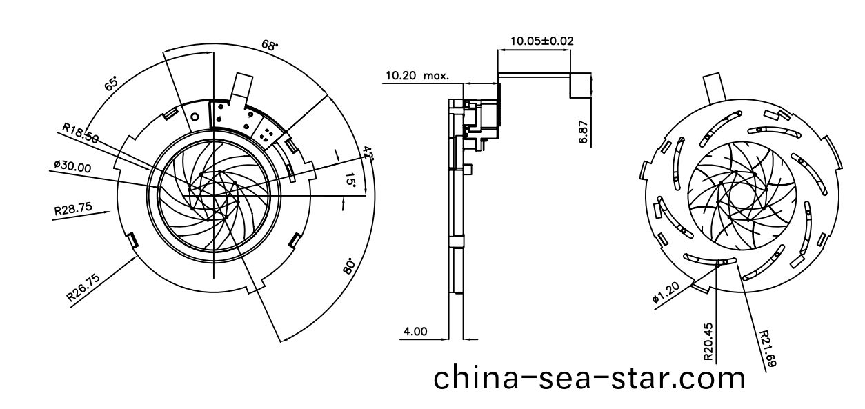OT-IRIS30-002光圈(quan)馬(ma)達(da)_光(guang)圈(quan)電(dian)機_鏡頭電(dian)機_PM型(xing)步進電(dian)機(ji)-萬(wan)至(zhi)達電機