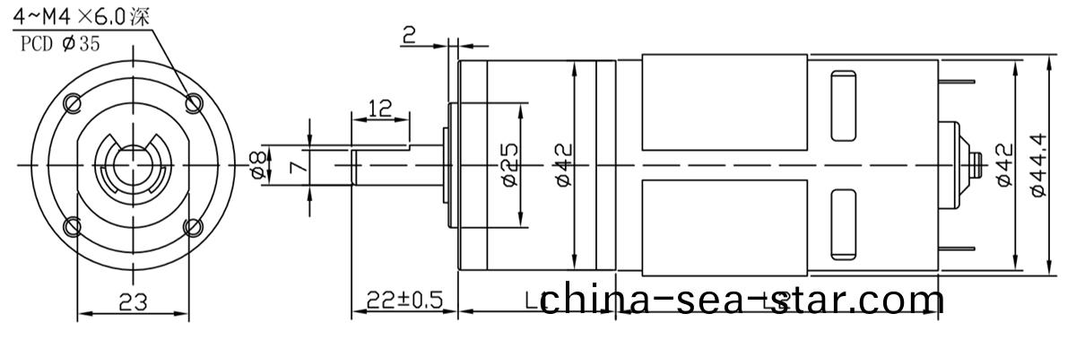 OT-42GP自動(dong)牕(chuang)簾(lian)減(jian)速(su)電機|電動牕(chuang)簾(lian)電(dian)機齒(chi)輪箱(xiang)|電(dian)動(dong)牕簾(lian)馬達(da)|減速電機-萬至達電機(ji)