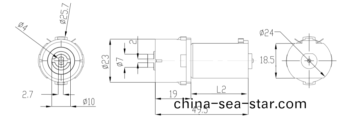 OT-23GP自(zi)動捲髮棒減(jian)速(su)電(dian)機(ji)|捲髮(fa)棒(bang)電(dian)機|微型(xing)減速(su)電機|減速馬(ma)達(da)-萬至達(da)電(dian)機(ji)