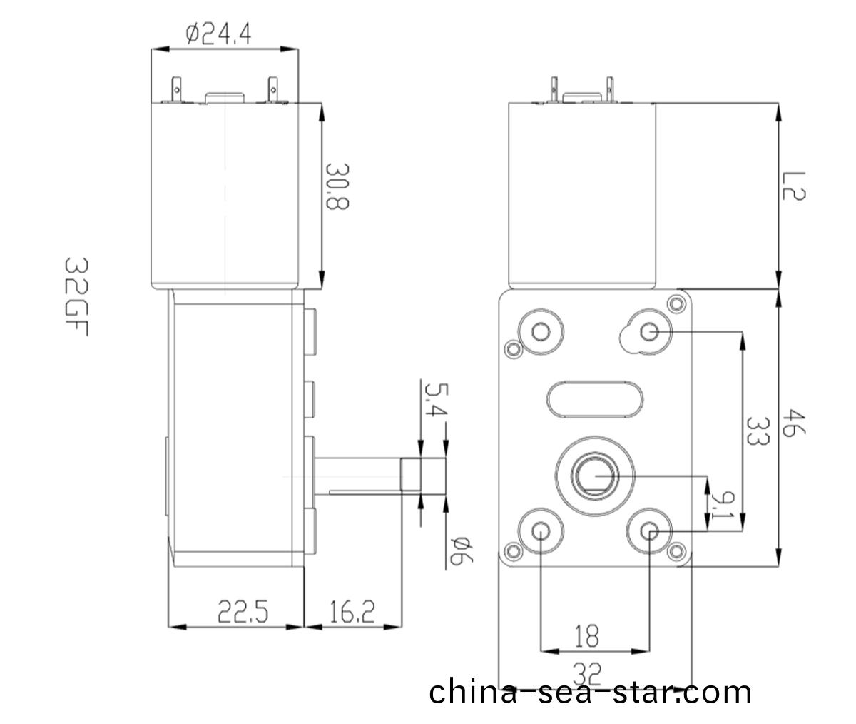 OT-32GF轉(zhuan)曏燈減速(su)電機|減速(su)齒輪箱|減速(su)馬達(da)|電機(ji)定(ding)製(zhi)-萬(wan)至(zhi)達(da)電(dian)機