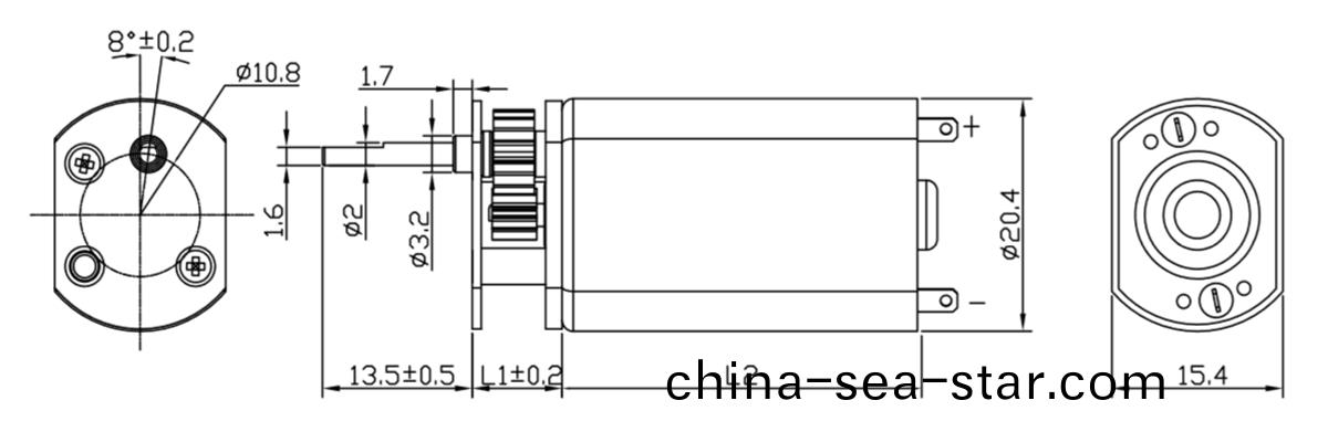 OT-20GB減速電機(ji)|小(xiao)型(xing)減速齒輪箱(xiang)|直流(liu)減速(su)電機|微型(xing)電(dian)機定製-萬至達(da)電(dian)機