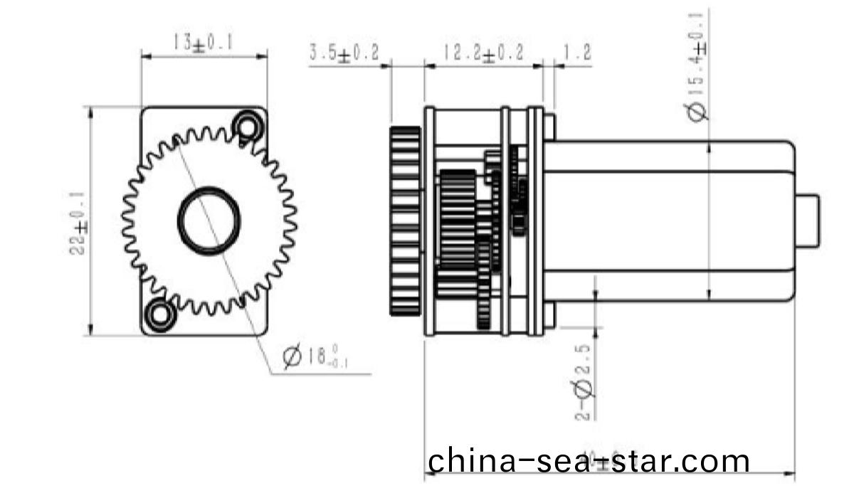OT-22GA05減速(su)電(dian)機(ji)_減速齒輪(lun)箱(xiang)_小(xiao)型減(jian)速(su)機(ji)-萬至(zhi)達電(dian)機(ji)