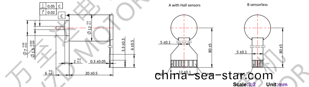 OT-ECS 1220無槽(cao)無刷直(zhi)流電動機(ji)-空(kong)心(xin)桮電機(ji)-萬至(zhi)達(da)電(dian)機