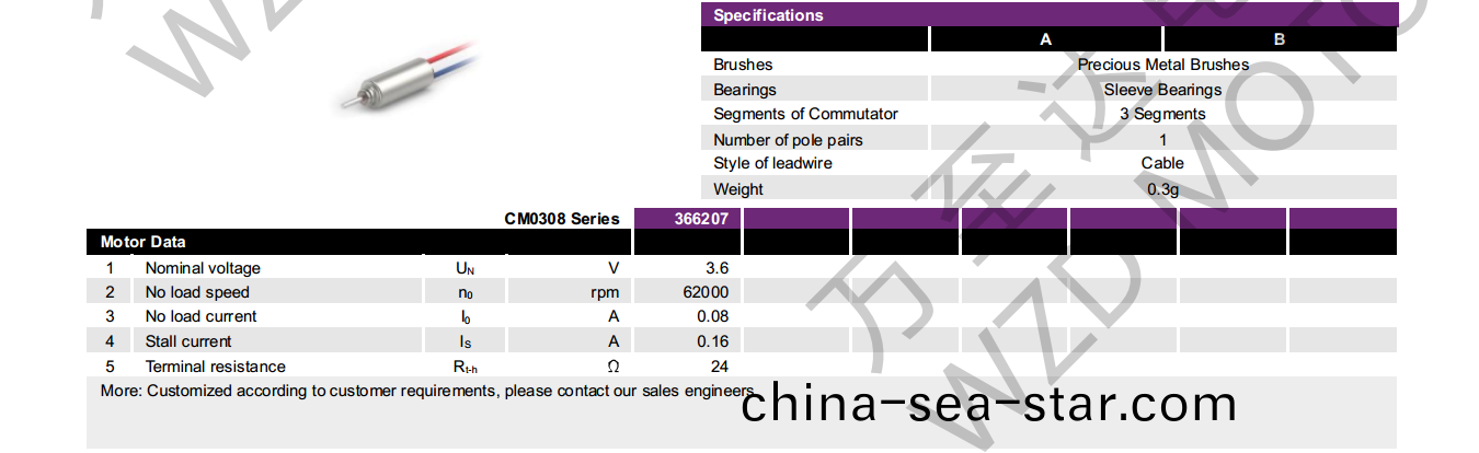 OT-CM0308空(kong)心(xin)桮(bei)電(dian)機(ji)-萬(wan)至(zhi)達電機(ji)