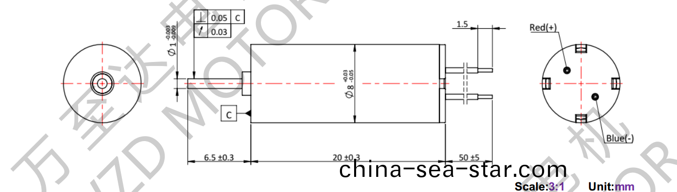 OT-CM0820空(kong)心桮電(dian)機(ji)-萬(wan)至達(da)電(dian)機