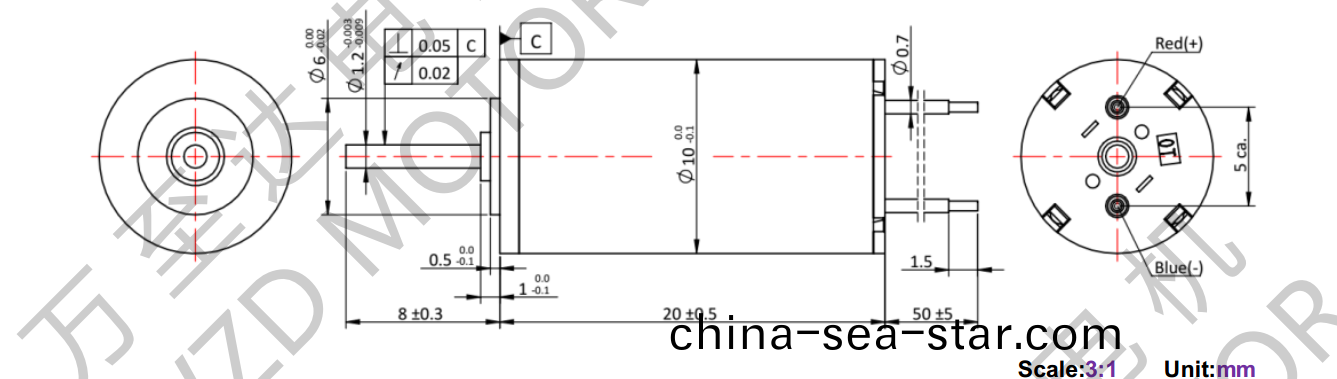 OT-CM1020空(kong)心(xin)桮電機-萬(wan)至達電(dian)機