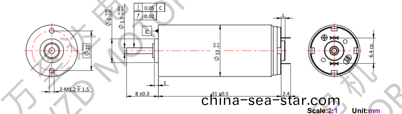 OT-CM1331石墨(mo)刷(shua)空心桮(bei)電(dian)機(ji)-萬(wan)至(zhi)達(da)電(dian)機(ji)