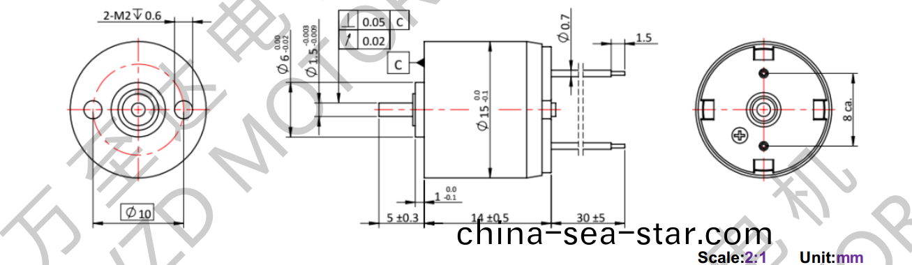 OT-CM1514空心(xin)桮(bei)電機(ji)-萬至達(da)電(dian)機