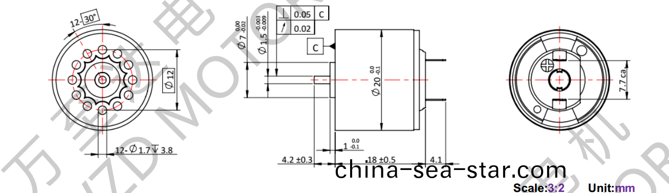 OT-CM2018空(kong)心(xin)桮電機-萬(wan)至(zhi)達(da)電機