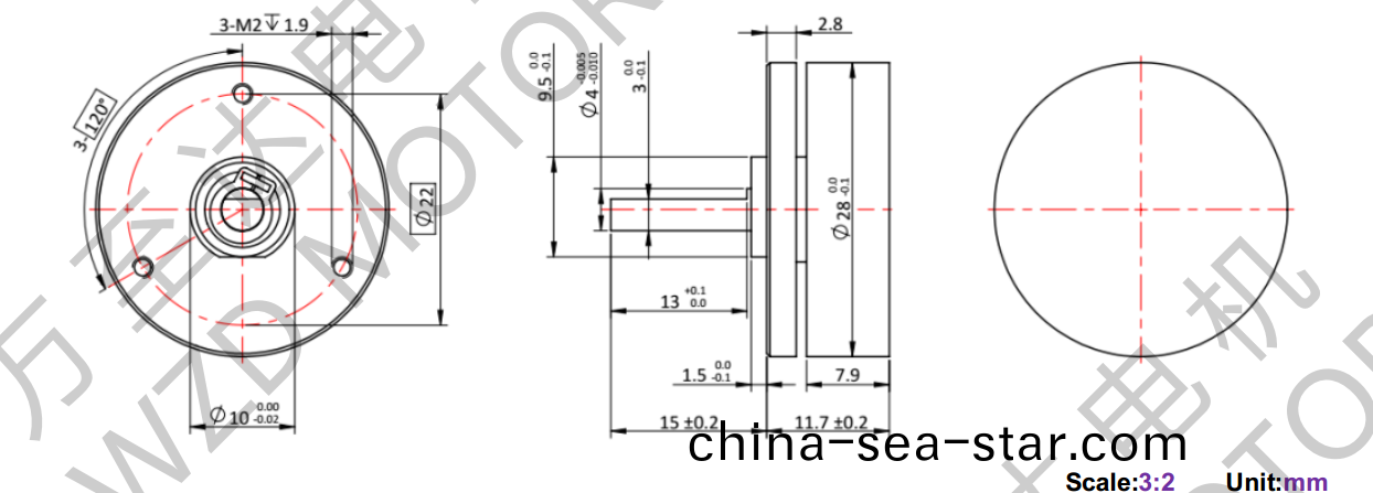 OT-EM2811BLDC無刷電機-萬(wan)至達(da)電機