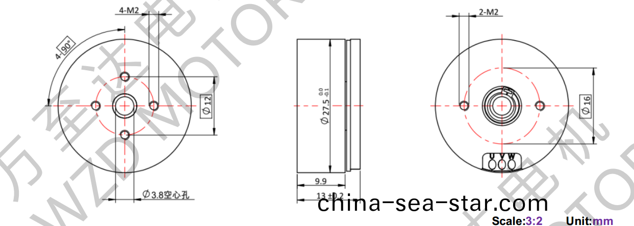 OT-EM2813BLDC無刷(shua)電(dian)機(ji)-萬(wan)至(zhi)達(da)電(dian)機