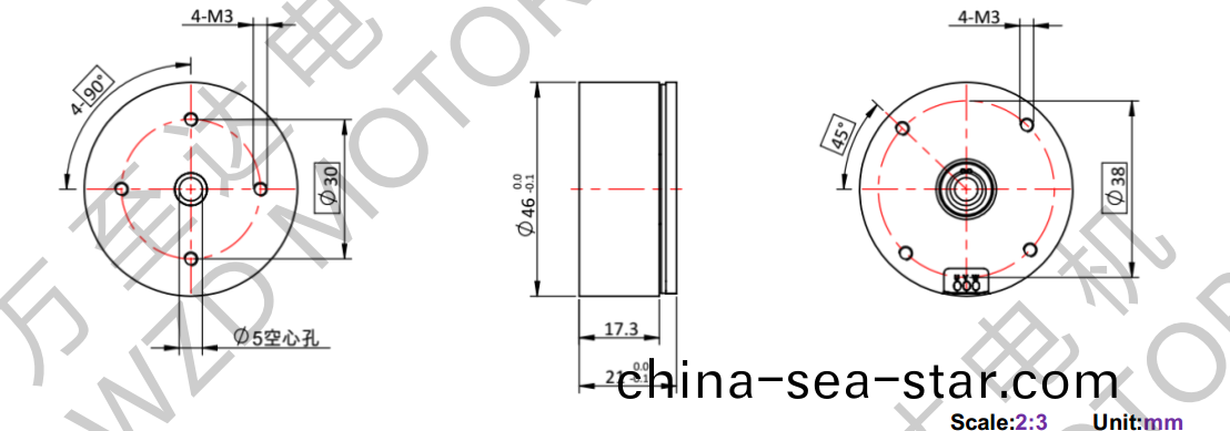 OT-EM4621BLDC無刷電機(ji)-萬至達(da)電(dian)機