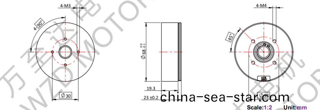 OT-EM6823BLDC無刷(shua)電(dian)機(ji)-萬至達(da)電機(ji)