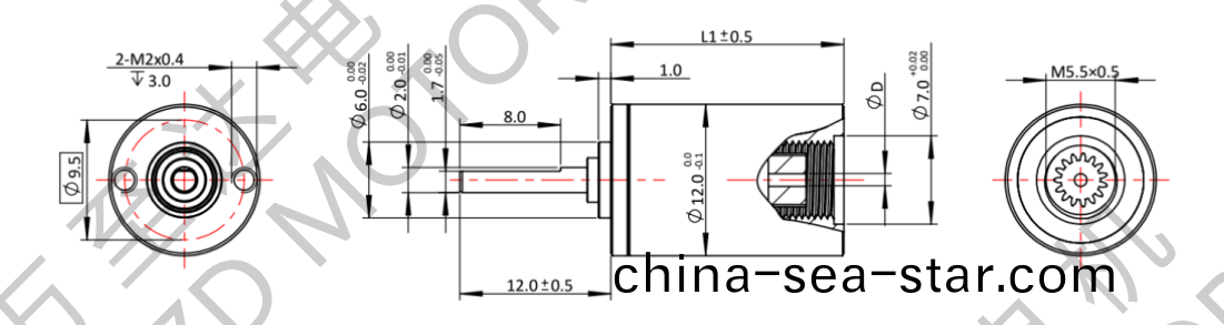 OT-12GP行(xing)星齒輪箱(xiang)-齒輪(lun)箱-萬(wan)至達(da)電機