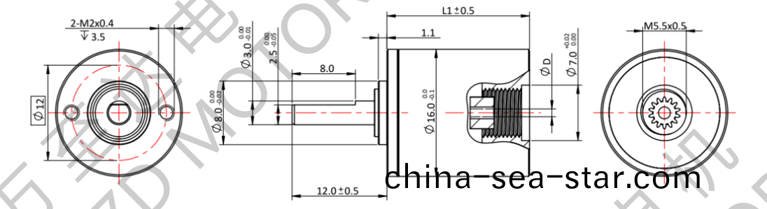 OT-16GP行星(xing)齒(chi)輪(lun)箱-齒(chi)輪箱(xiang)-萬至(zhi)達(da)電機