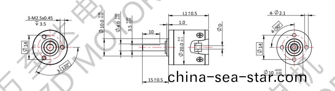 OT-20GP行(xing)星齒(chi)輪箱(xiang)-齒輪箱-萬至(zhi)達電(dian)機