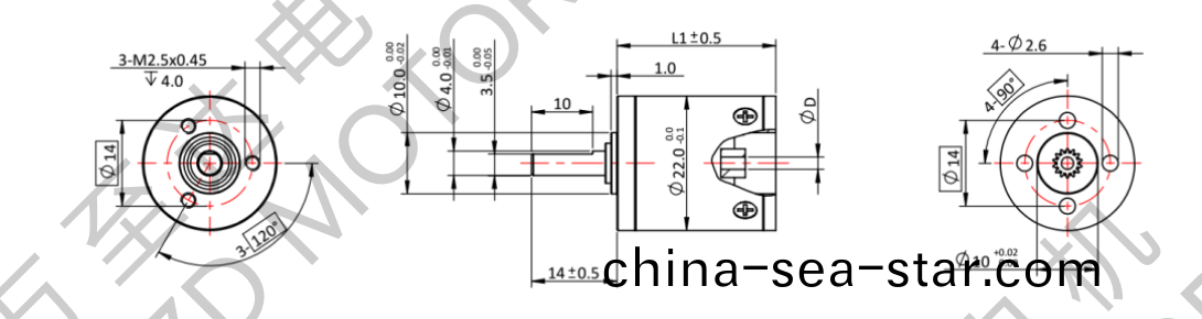 OT-22LGP行星(xing)齒輪箱-齒輪箱(xiang)-萬(wan)至達電(dian)機