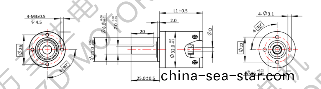 OT-32LGP行(xing)星(xing)齒(chi)輪(lun)箱-齒(chi)輪(lun)箱-萬(wan)至(zhi)達(da)電機