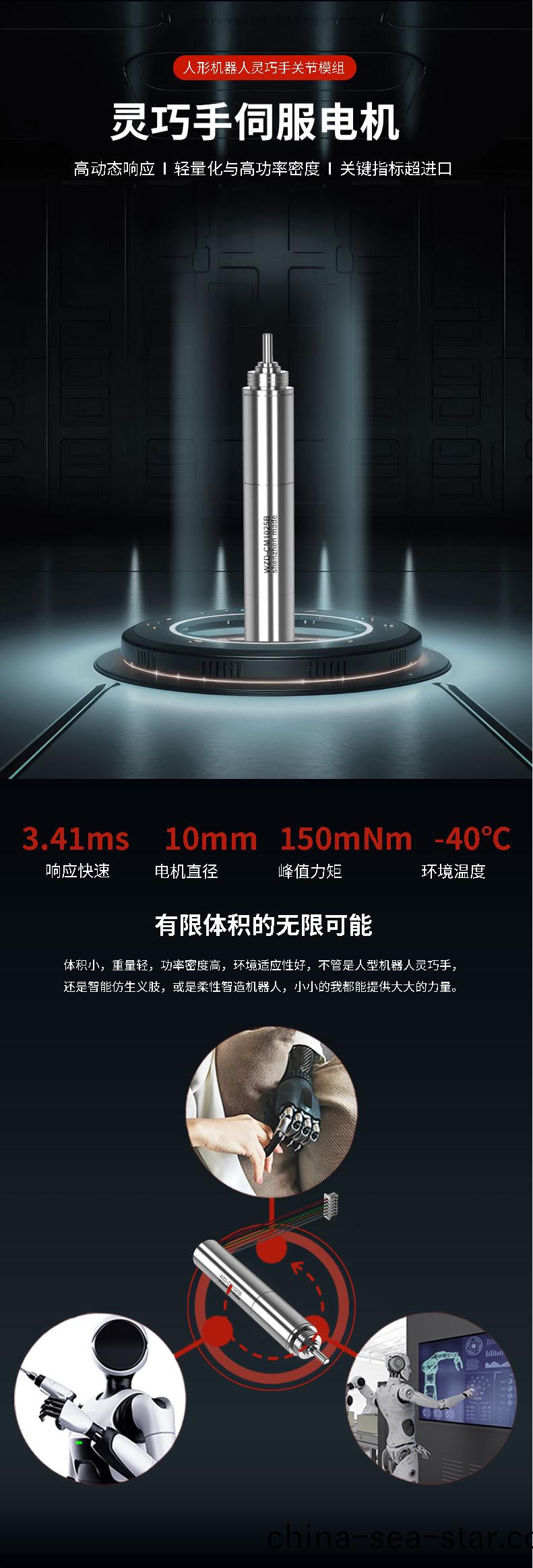 WZD-CM1025B靈巧(qiao)手電機(ji)