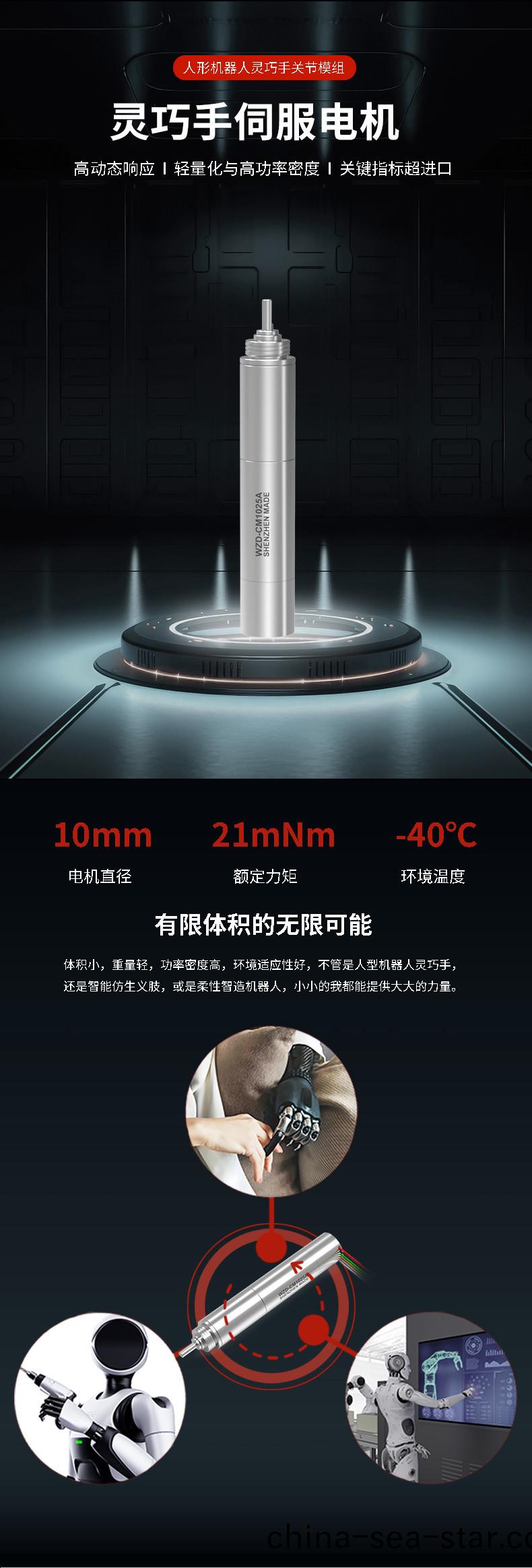 WZD-CM1025A靈(ling)巧(qiao)手(shou)電機