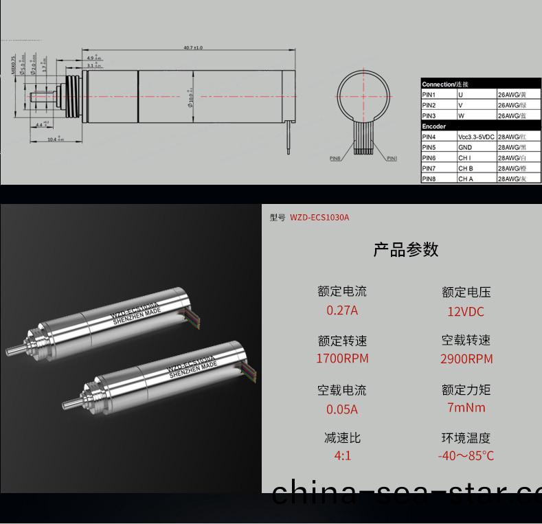 WZD-ECS1030A靈(ling)巧(qiao)手電(dian)機(ji)