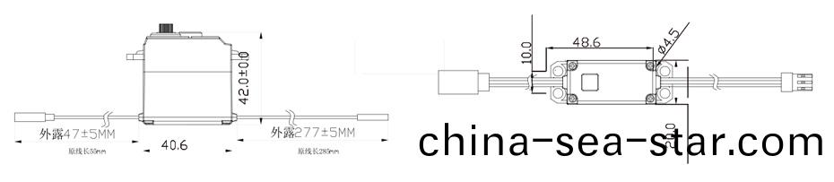 智(zhi)能機器人(ren)減速(su)電(dian)機外(wai)形(xing)圖(tu)