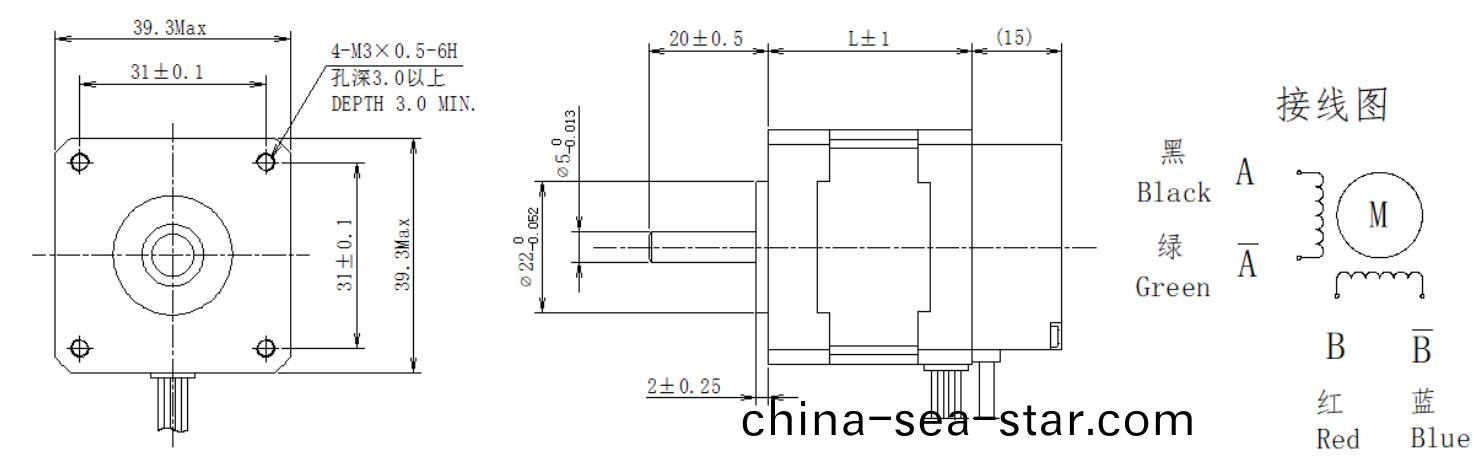 39係(xi)列1.8°兩(liang)相(xiang)閉(bi)環(huan)步進電(dian)機(ji)結(jie)構