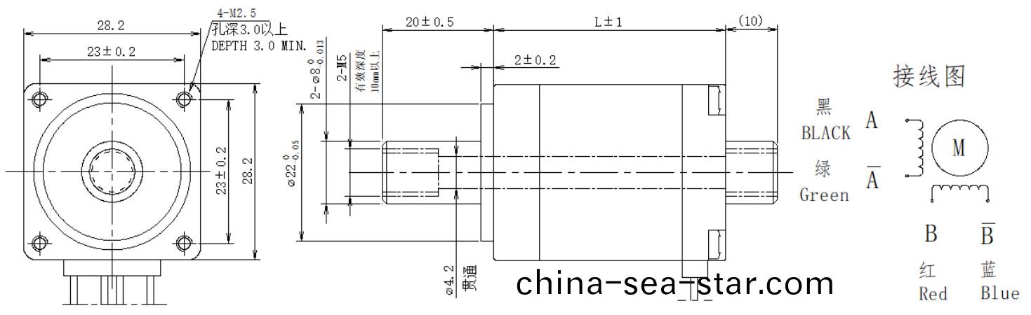 28係列空(kong)心(xin)軸(zhou)電機結(jie)構(gou)