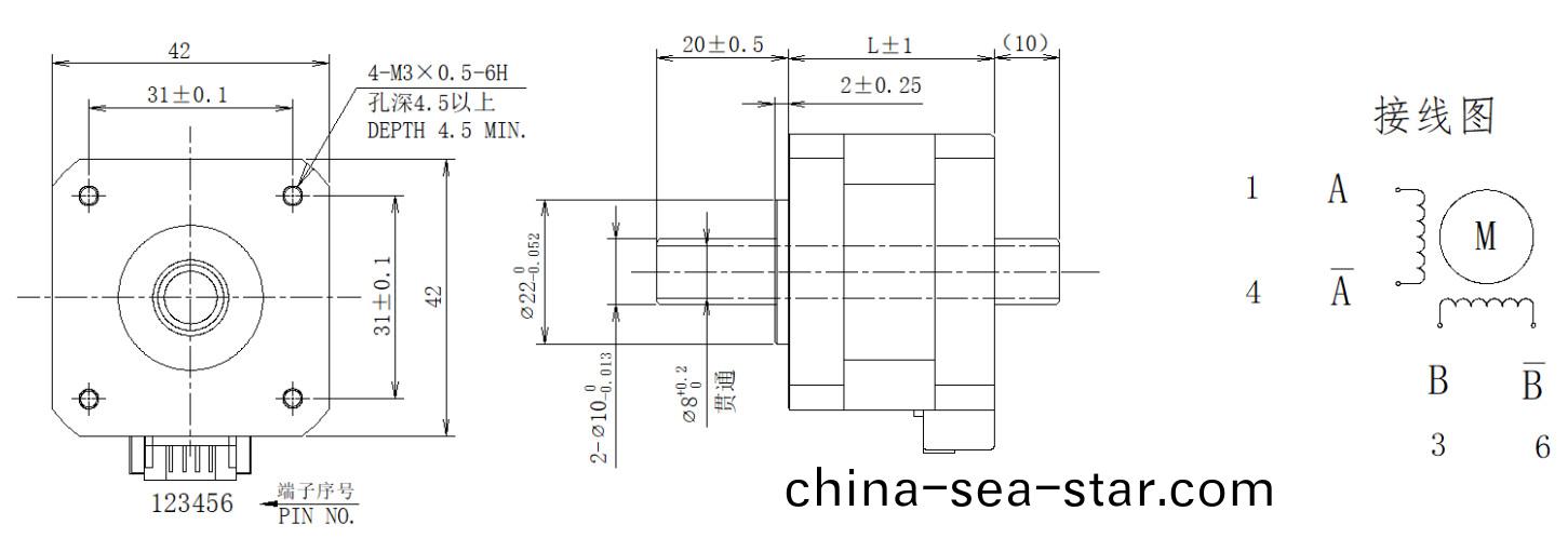 42係列(lie)空心(xin)軸(zhou)電機(ji)結(jie)構(gou)