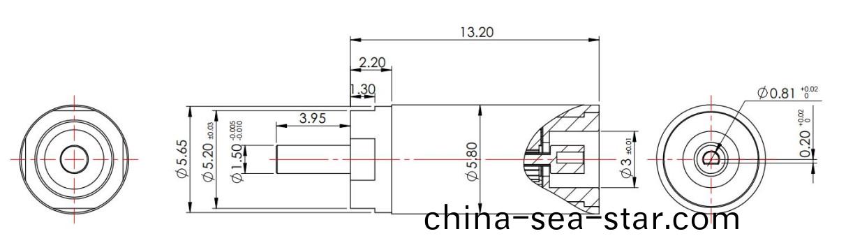 6mm行星齒輪箱(xiang)-微(wei)型(xing)齒輪(lun)箱(xiang)-萬(wan)至達電機